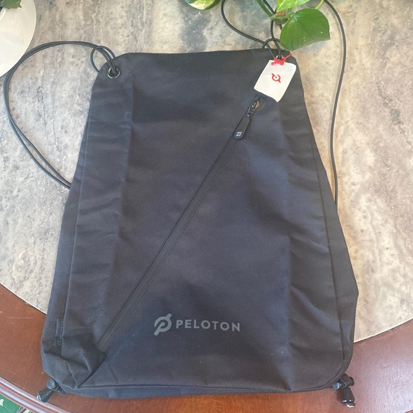 Peloton Bags Nwt Peloton Light Weight Elastic Corded Backpack